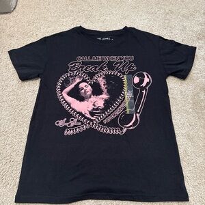 NWT Selena Gomez Women’s “Call Me When You Break Up” Graphic T-Shirt